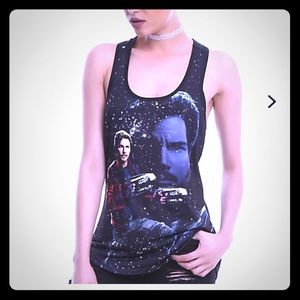ISO star lord guardians of the galaxy 2 tank top